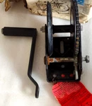 Shelby Industries Hand Winch Model No: 5404 With Strap Holes Capacity 1200LBS. Fixed Price $183.68.