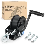 Nilight Boat Trailer 2000 Lbs Hand Crank Heavy Duty Winches Wit. Fixed Price $55.39.