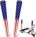 48" 4TH Of July American Flag Boat Trailer Guide Pole Covers 2 Pcs,usa. Fixed Price $27.99.