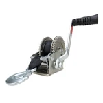 Camco Hand Crank Boat Trailer Winch W/ 20' Strap, Way Ratchet, 2000LB Capacity. Fixed Price $45.93.