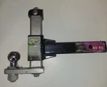 Master Lock 2841AT Zero Tilt Adjustable Ball Mount Hitch. Fixed Price $64.99.