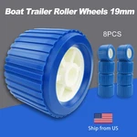 8PCS Pp Boat Trailer Rollers Marine Ribbed Wobble Bore 110*75*19MM. Fixed Price $79.99.