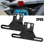 2PC Universal License Plate Light Bracket For Rv Trailer Truck, Aluminum. Fixed Price $9.99.