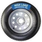 Trailer Tire Rim Assembly ST205/75D15 F78-15 Lrc Lug Silver Grey Modular Wheel. Fixed Price $103.99.