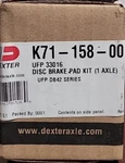 New!! Dexter K71-158-00 Ufp Disc Brake Pad DB42 Series 26. Fixed Price $249.00.