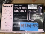 Qualward Heavy Duty A-frame Spare Tire Mount. Fixed Price $65.00.
