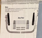 Extreme Max 45" Zinc Trailer Guide-on Pair For Boat Bunk Roller Frame. Fixed Price $117.50.