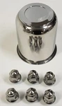 Trailer Wheel And Cap Set Stainless Steel Hub Cover 6 Lugs 3.75" Center. Fixed Price $28.34.