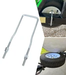 Elitewill 12" U-bolt Spare Tire Carrier Mount, Silver. Fixed Price $33.18.