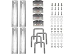 Extreme Max 3006.7075 12" Galvanized Swivel-top Bunk Bracket For 2X3 Trailer 4PK. Fixed Price $80.12.