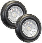 2-PACK Trailer Tire Rim ST205/75D15 F78-15 Inch Lrc Lug Silver Grey Modular. Fixed Price $189.99.