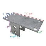 Ez Loader Boat Trailer Spring Hanger Bracket Galvanized 250-024766-10. Fixed Price $69.95.