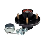 Dexter 81060 Trailer Wheel Hub Kit, On 4" Studs, 1" Spindle. Fixed Price $78.51.