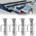 4 Pcs 8" Boat Trailer Bunk Brackets, Galvanized Swivel Top, For 1.5" X 3", 2".... Fixed Price $64.70.