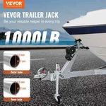 Vevor Trailer Jack, Boat 32.8 In, Bolt-on Tongue Weigh. Fixed Price $29.99.
