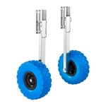 Vevor Boat Launching 300 Lbs 10" Stainless Steel Transom Solid Tire. Fixed Price $61.99.