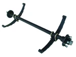 2000# Trailer Axle 70" Hub Face 25.25" Leaf Springs 5X4.5 Lug Bolts Included. Fixed Price $285.60.