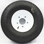 Loadstar 5-HOLE 8" X 3.75" White Trailer Wheel & Tire 5.70-8 4 Ply. Fixed Price $81.39.