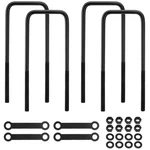 12 Inch Square Bend Kits, Heavy Duty Steel U-bolts With 6 Tie. Fixed Price $53.99.