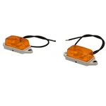 Wesbar Boat Trailer Lights 7435 Side Marker Clearance Amber (pair). Fixed Price $13.50.
