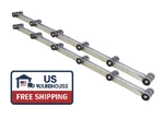 Dutton-lainson 6388 Pair Of 5' Galvanized Roller Bunk 3,000LB Boat Suppor. Fixed Price $173.63.