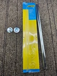 Seachoice 55811: Zinc Plated Steel 12 Inch Roller Shaft Includes Pal Nuts. Fixed Price $19.71.