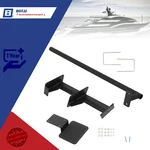 1 Pcs Universal 3 /triple Boat Trailer Steps W/handle Black. Fixed Price $87.10.