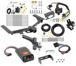 6K Trailer Hitch + Pro Series Pod Brake Control For 15-27 T-350 W/ Adjust Mount. Fixed Price $851.99.