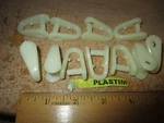 Eight (8) Plastimo Sail Shackle For Slides Polyamide Snap On White Nautos New. Fixed Price $9.99.