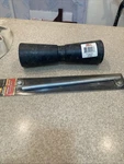 Smith Boat Trailer Deep V Keel Roller - 5/8" Inch Width With 1/2X12.75 Shaft. Fixed Price $40.00.