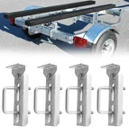 4PCS 8 Boat Trailer Bunk Brackets, Galvanized Swivel Top For Crossmembers. Fixed Price $52.99.