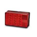 Wesbar Led Waterproof Trailer Tail Light 7-FUNCTION Passenger Side Over 80" Wid. Fixed Price $40.40.