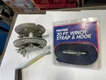 Fulto- Mosine Trailer Winch T1000A With Handle & WS-20-0700 Ft Strap New. Fixed Price $50.00.