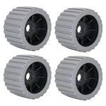 4PCS Pp Boat Trailer Roller Marine Ribbed Wobble 110*72*23MM. Fixed Price $39.99.