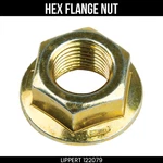 Lippert Hex Flange Nut For Trailer Axle U-bolt 1/2 Inch Thread End 122079. Fixed Price $27.99.