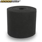 New Black Ribbed Bunk Carpet / Marine Boat Trailer Runners Outdoor - 12" X 75'. Fixed Price $81.62.