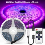 Uv Led Boat Deck Waterproof Bow Trailer Pontoon Lights Strip Marine 16FT. Fixed Price $19.99.