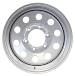 Ecustomrim Trailer Wheel 15X6 Lug On 5.5 Inches, Silver. Fixed Price $106.99.