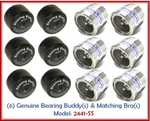 (6) 2.441 Boat Trailer Bearing Buddy Stainless Steel W/ Protective Bra (3 Pairs). Fixed Price $111.99.
