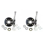 Pair (2)SOUTHWEST Wheel 2,000 Lbs Trailer Axle Spindle With 4-4" Bolt Circle Hub. Fixed Price $98.99.
