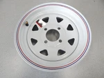Americana 12" X 4" Steel White Trailer Rim Wheel - 30540. Fixed Price $28.20.