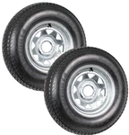 2-PACK Trailer Tire Galvanized Rim ST215/75D14 Lrc Lug On 4.5 Wheel. Fixed Price $281.99.