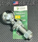 Trek Power Chrome Trailer Hicth Ball, 1 7/8 Diameter 3/4 Shank 2,000 Lbs. Fixed Price $15.00.