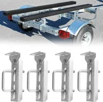 4 Pcs 8" Boat Trailer Bunk Brackets, Galvanized Swivel Top, For 1.5" X 3", 2"NEW. Fixed Price $39.99.