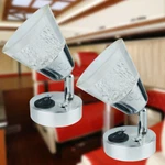 Hoysum Decorative 12VOLT Reading Lights Rv Boat Trailer Marine Warm White Led X2. Fixed Price $32.49.