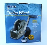 Reese Towpower 1500 Lb Trailer Winch W/ Strap & Hook. Fixed Price $39.95.