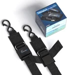 Premium Boat & Jet Ski Trailer Transom Straps - Marine Tie 2"X48"(2PK), Black. Fixed Price $50.02.