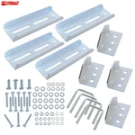 8" Galvanized Swivel Top Bunk Bracket Kit W/ Hardware For Boat Trailer 4 Packs. Fixed Price $34.96.