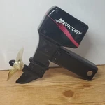 Vtg Mercury 250 Outboard Boat Motor Trailer Hitch Decoration Cover Propeller. Fixed Price $79.99.