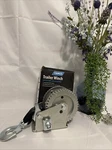 Camco 50000 Trailer Boat Winch Features 2-WAY Ratchet 20-FOOT Strap 2,000LB. Fixed Price $45.95.